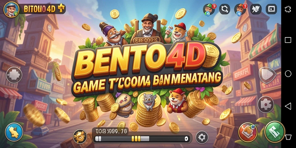 Tampilan gameplay BENTO4D yang menarik dan interaktif.