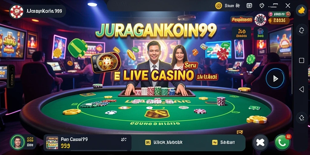 Pengalaman menarik saat bermain Live Casino dengan dealer profesional.