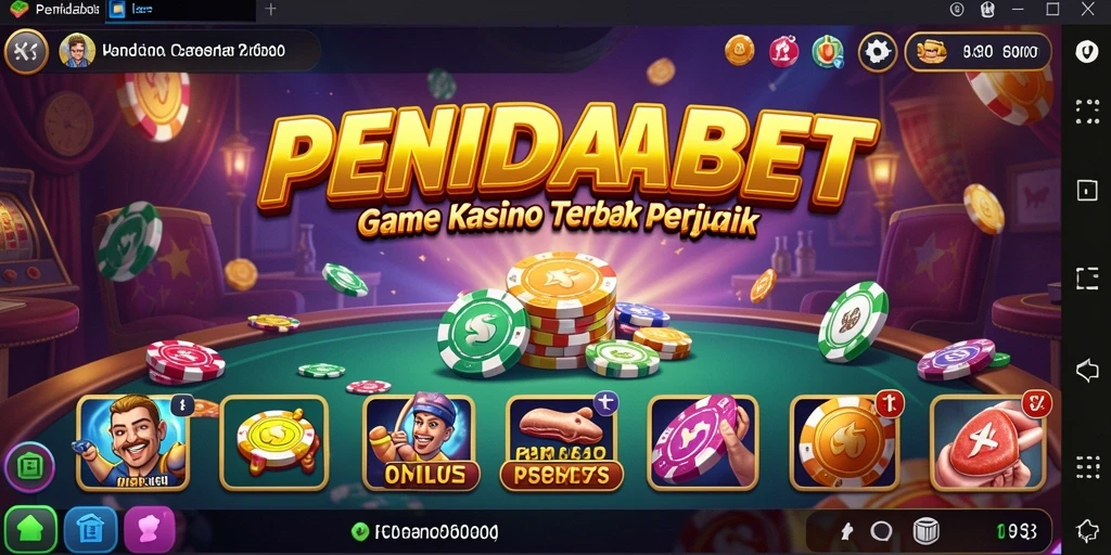 Screenshot gameplay PENIDABET yang menampilkan pengalaman Kasino yang seru.