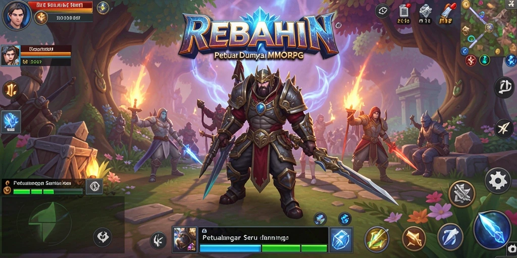 Gameplay menarik dari REBAHIN yang seru dan penuh tantangan.