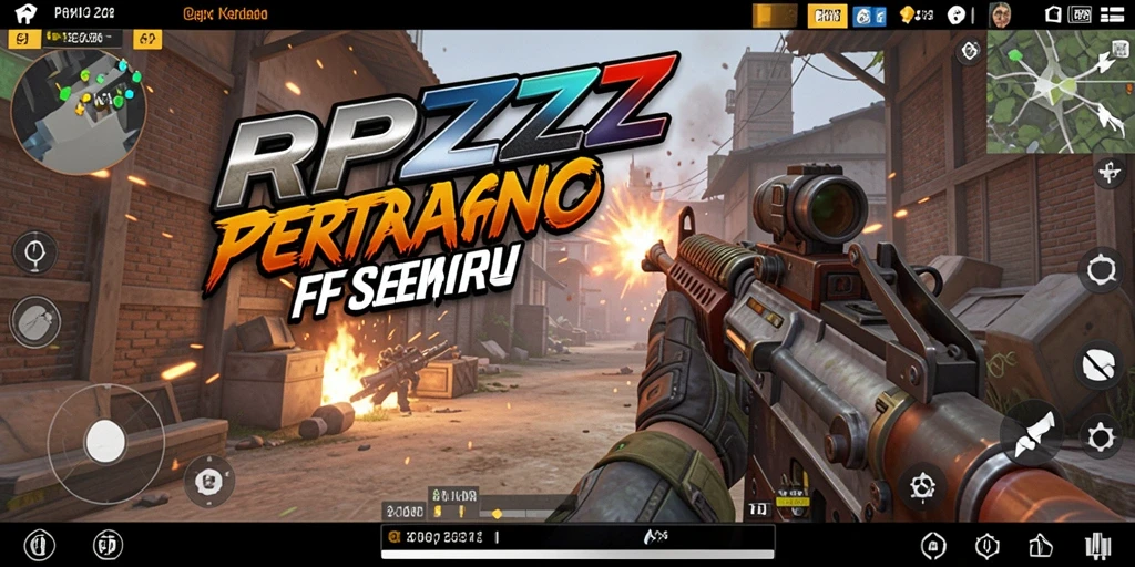Tangkapan layar utama gameplay RPZZZ menampilkan aksi pertempuran yang mendebarkan.