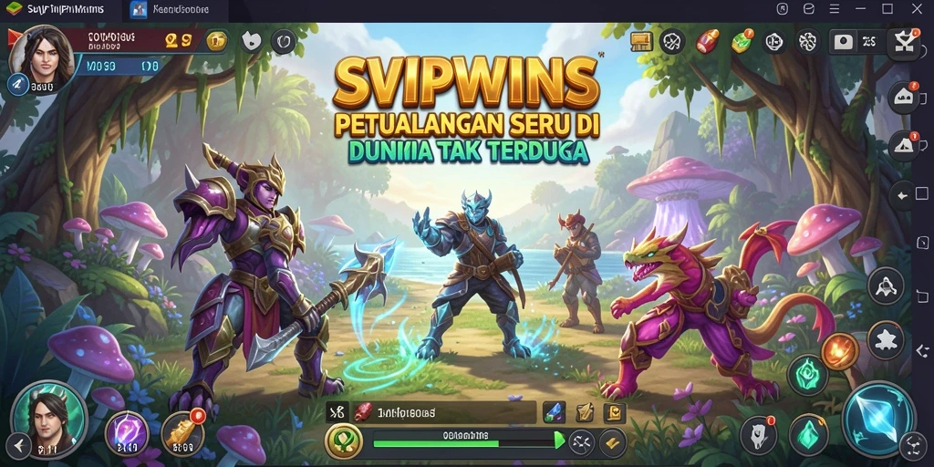 Tampilan gameplay petualangan seru di SVIPWINS.