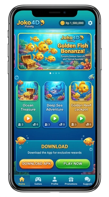 Screenshot fitur unggulan dari aplikasi joko4d.